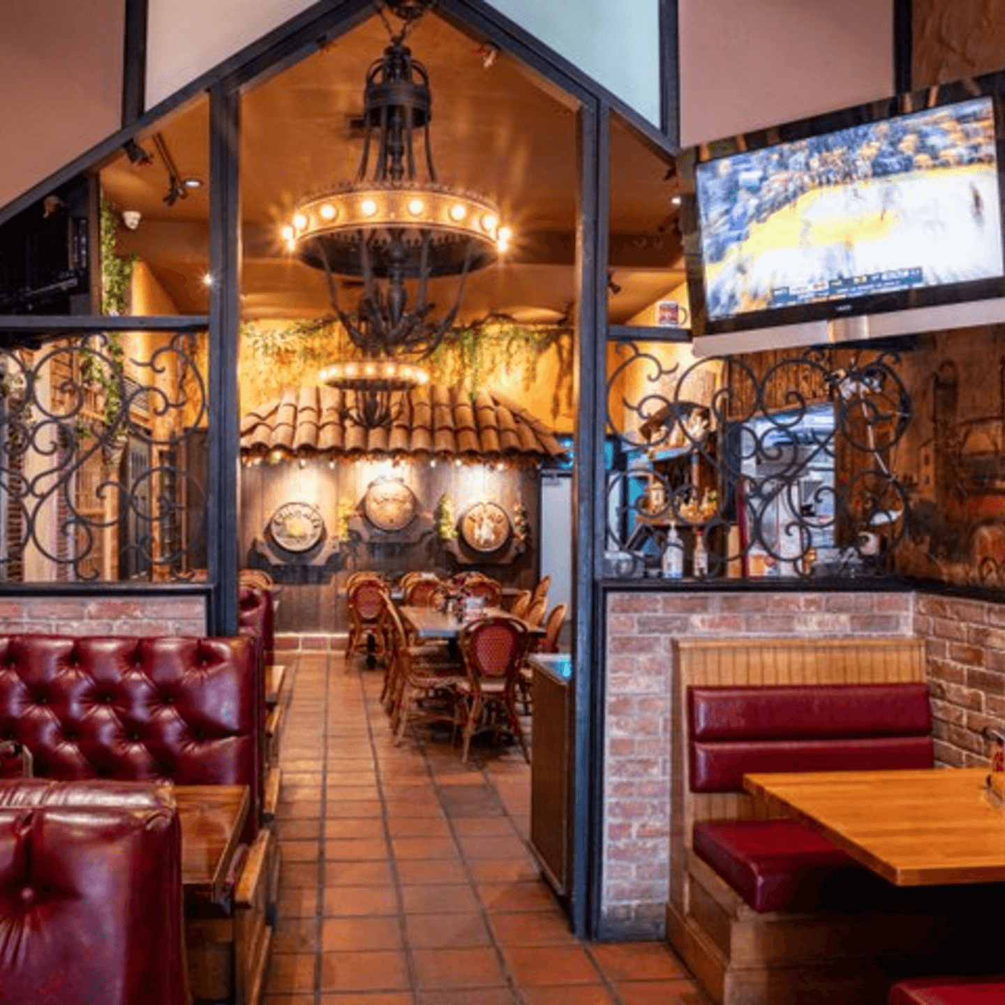 Cozy Indoor Dining Spaces!